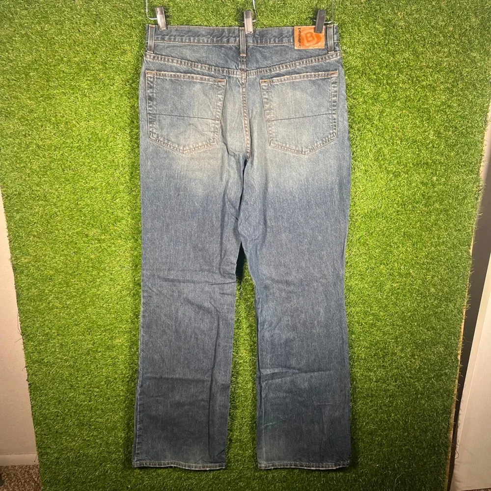 Bullhead Loose Boot Jeans Mens 34x34 Blue Denim Medium Wash Y2K Relaxed Bootcut